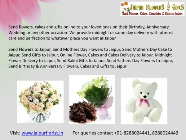 Send Flowers to Jaipur