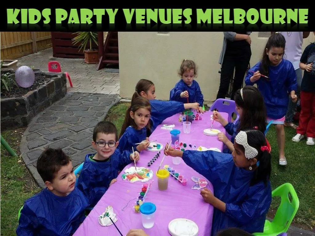 kids party venues melbourne