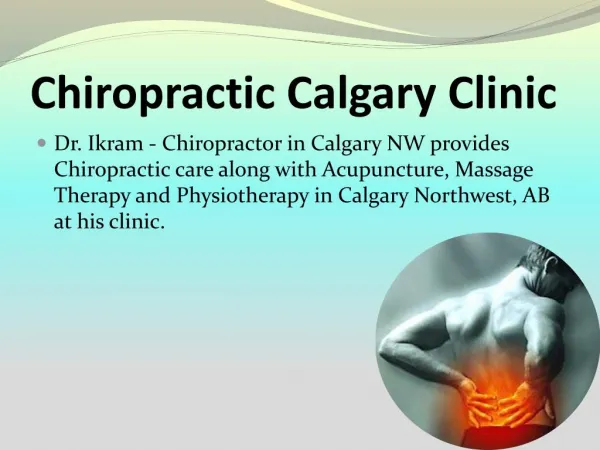 Chiropractic Calgary Clinic