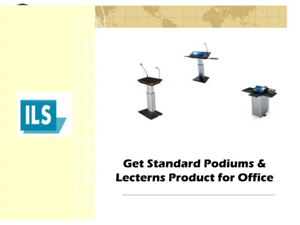 Get Standard Podiums & Lecterns Product for Office