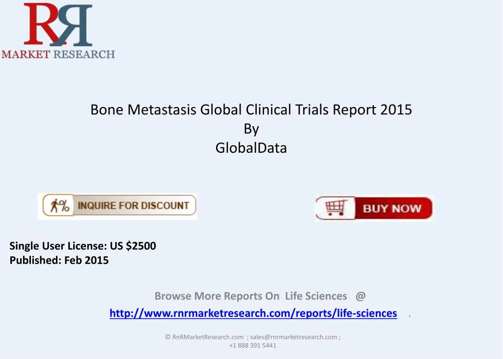 bone metastasis global clinical trials report 2015 by globaldata