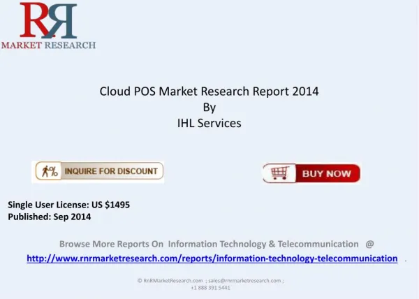 2014 Cloud POS Market Research Report