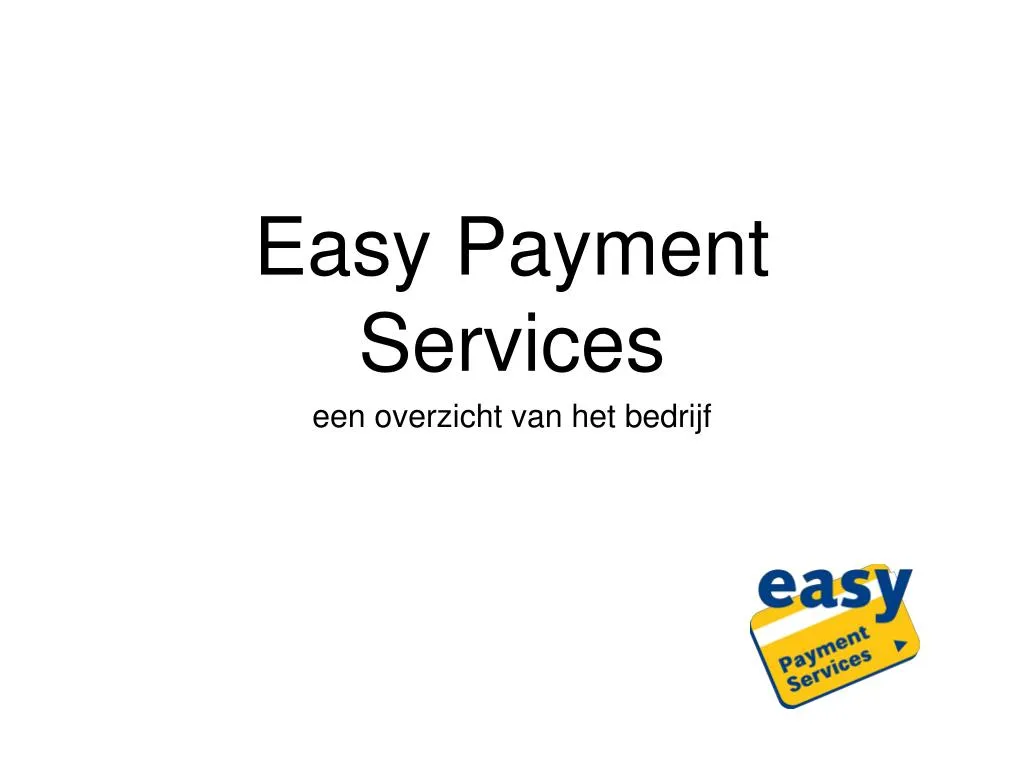 easy payment services