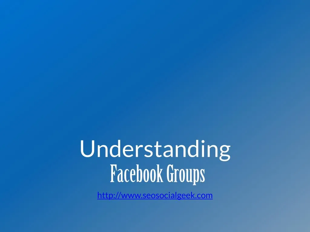 facebook groups