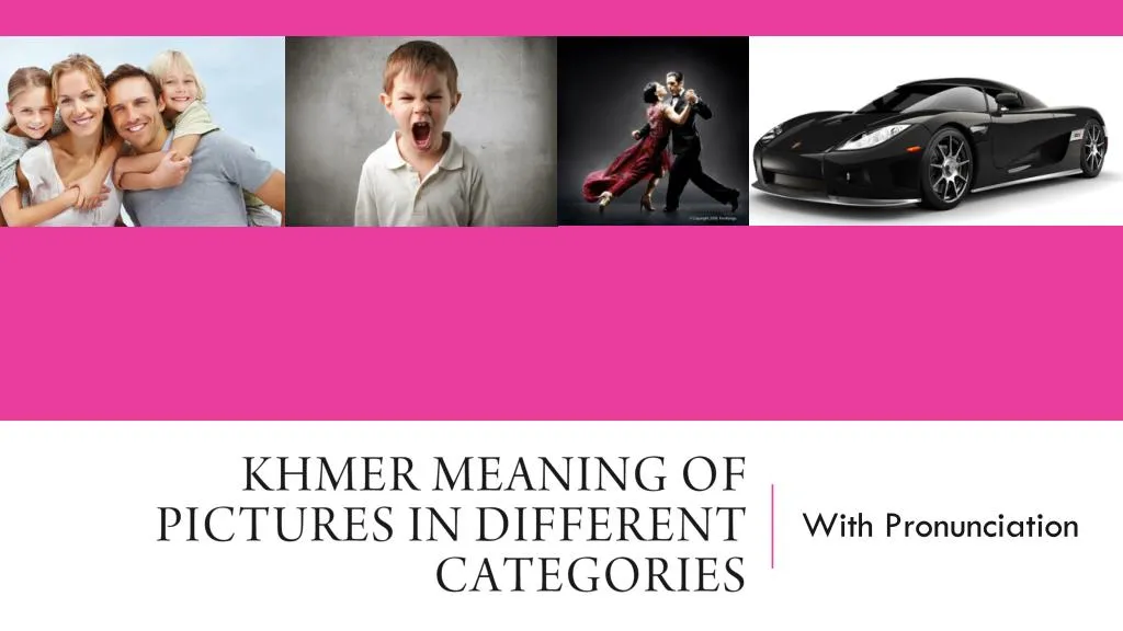 khmer meaning of pictures in different categories