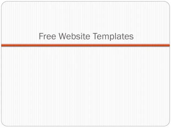 free website templates