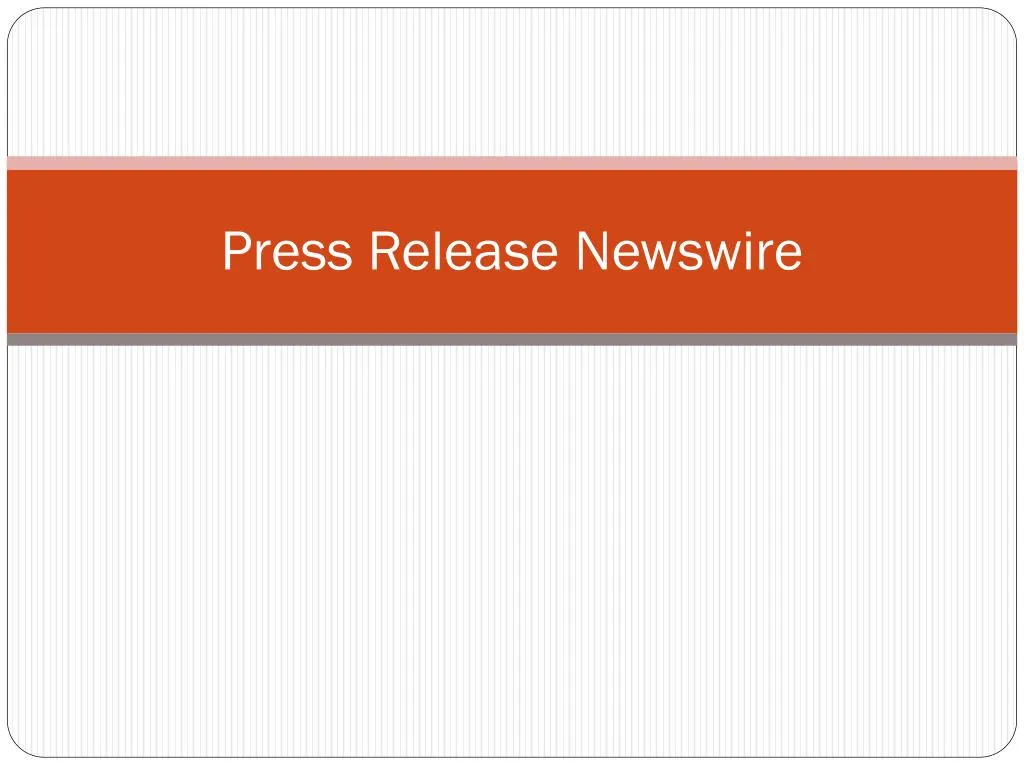 press release newswire