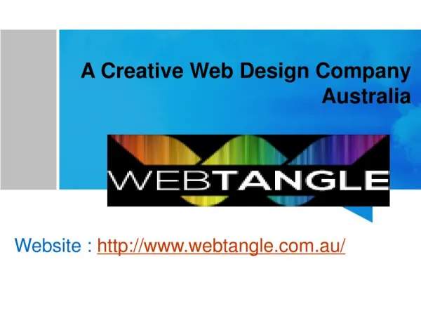 Webtangle: Web design and Development