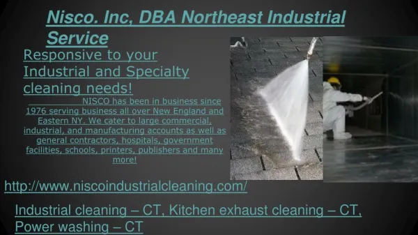 Industrial, Kitchen Exhaust Cleaning, Power Washing, HVAC Du