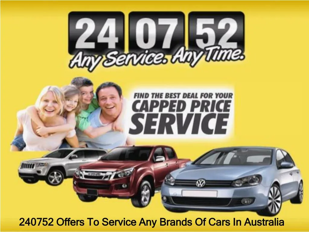 240752 offers to service any brands of cars in australia