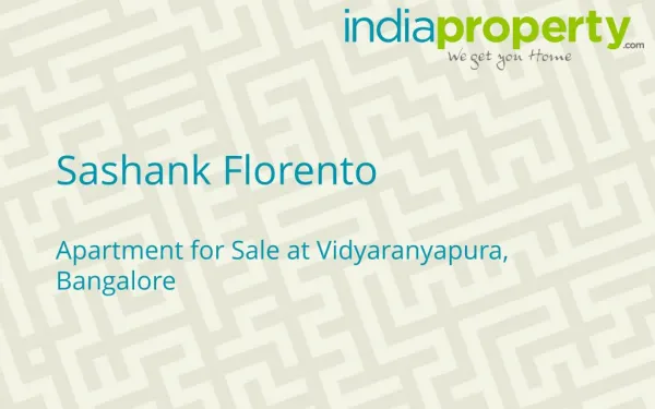 Sashank Florento - Apartment in Vidyaranyapura - indiaproper
