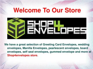 Order Online Envelopes UK - slide 1