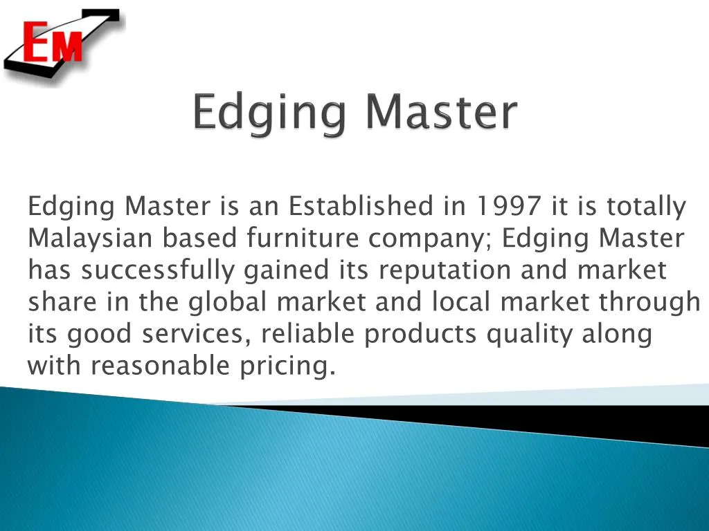 edging master