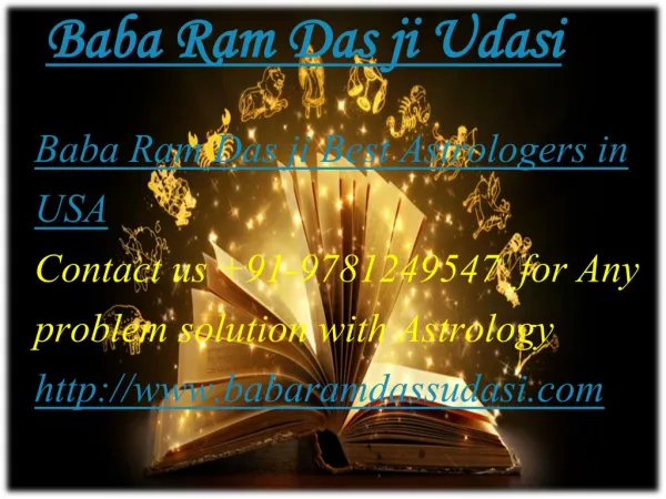 Baba Ram Das ji Best Astrologer In USA