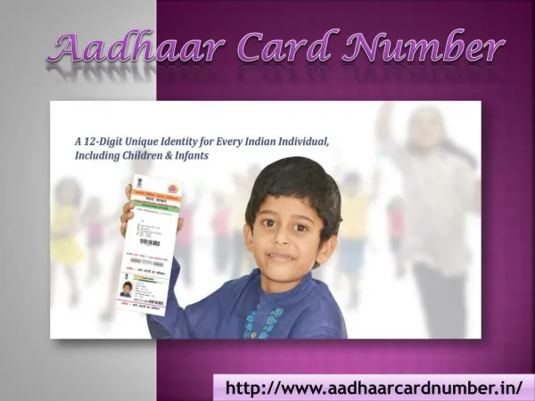aadhar card number