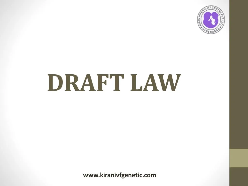 draft law