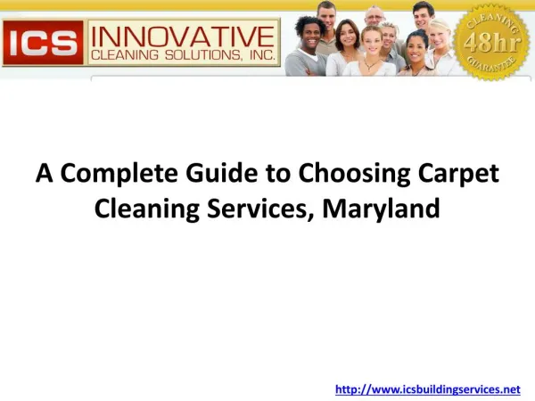 Choosing Carpet Cleaning Services Maryland