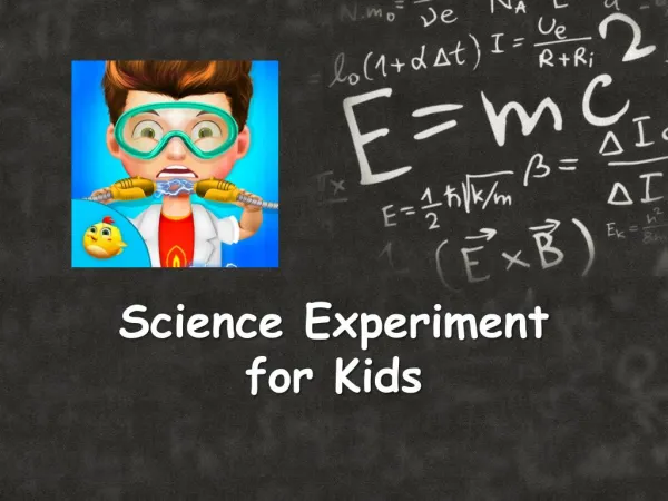 Science Experiment for Kids - Android Games for Kids