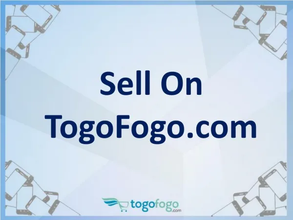 Sell On Togofogo