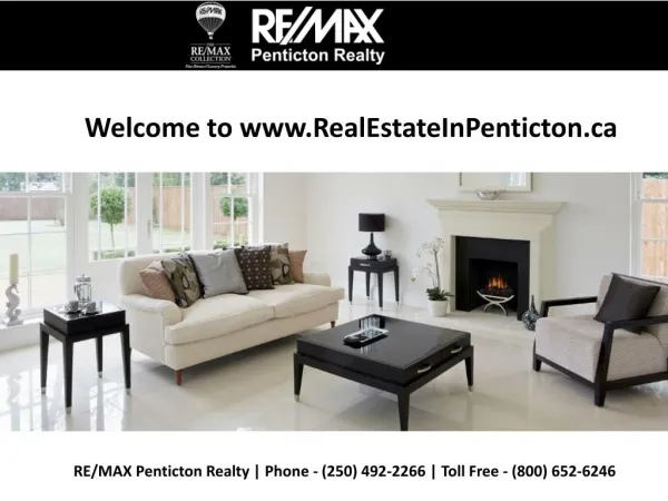 Penticton BC Real Estate