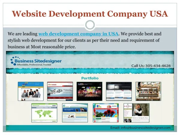 Website Development Company USA & web design company usa