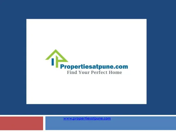 New Residential projects in pune - Propertiesatpune.com