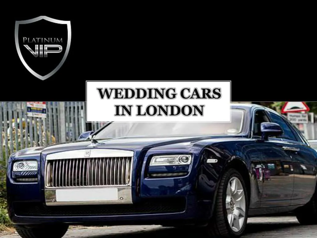 wedding cars in london