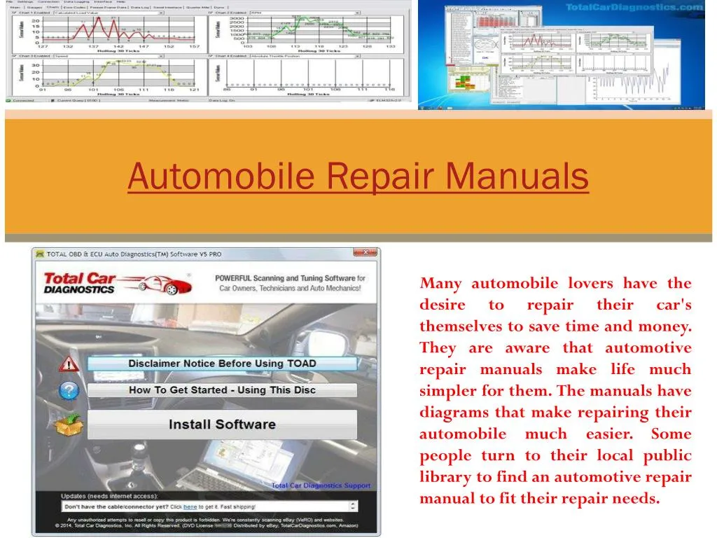 automobile repair manuals