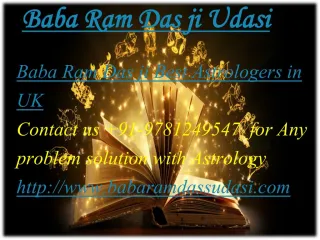Baba Ram Das ji Best Astrologer In UK - slide 1