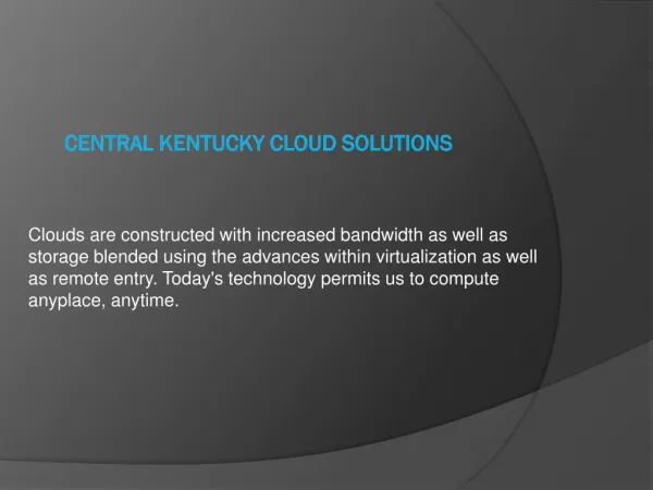 central kentucky cloud solutions
