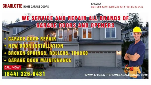 Charlotte Home Garage Doors