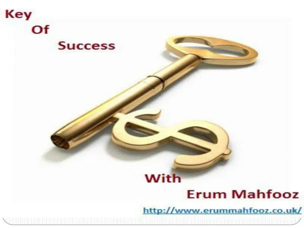 Key Of Success With Erum Mahfooz