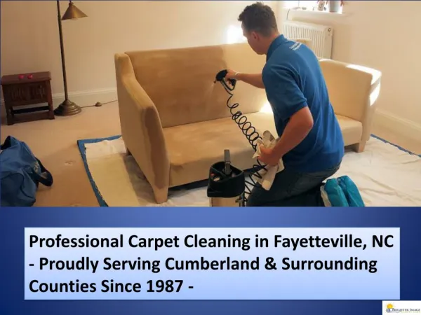 Professional Carpet Cleaning in Fayetteville, NC