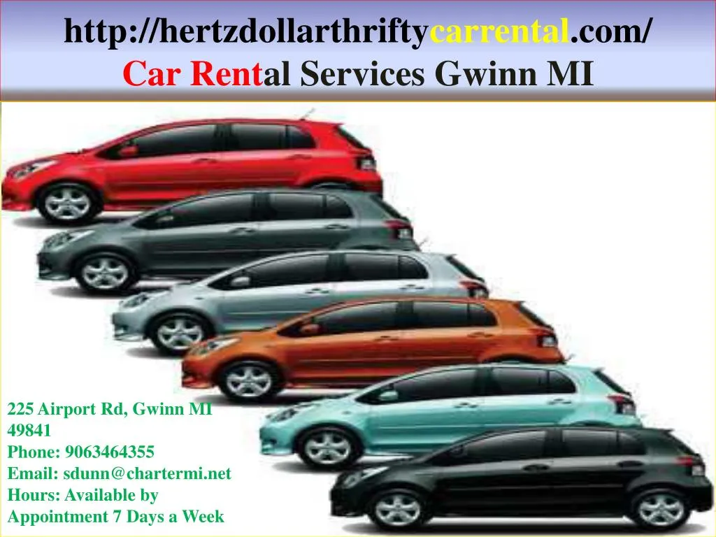 http hertzdollarthrifty carrental com car rent al services gwinn mi
