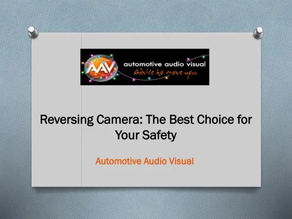Reversing Camera: The Best Choice for Your Safety