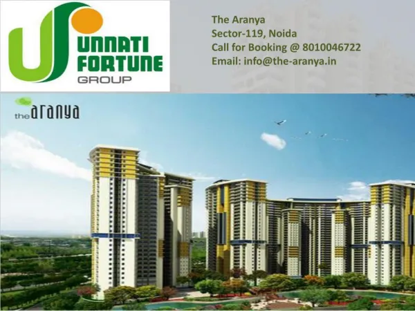 TheAranya Homes at Sector 119 Noida by Unnati Fortune Group