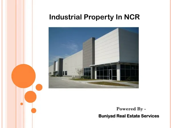 Industrial Property in Noida - A place for Business