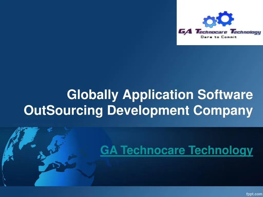 globally application software outsourcing development company