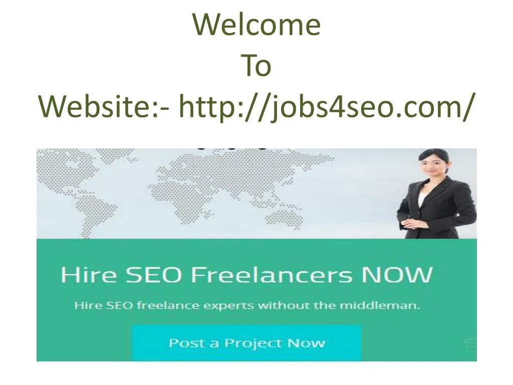 welcome to website http jobs4seo com