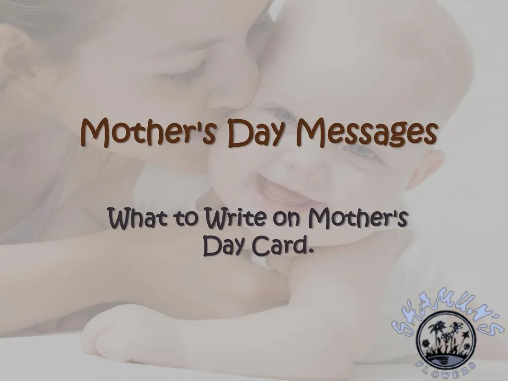 mother s day messages
