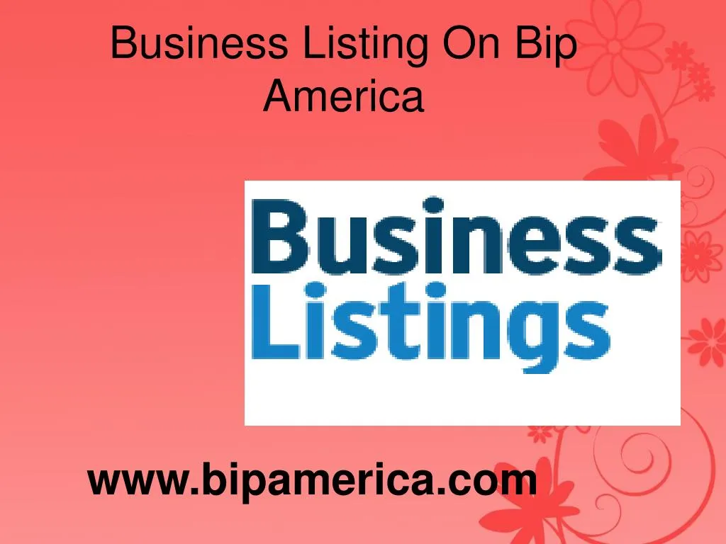 business listing on bip america