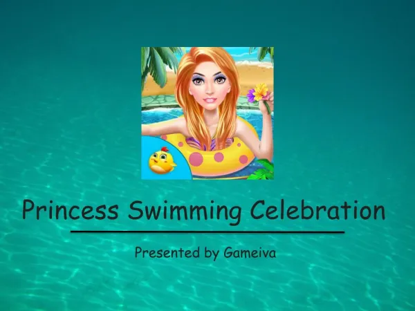 Princess Swimming Pool - Girls Games for Kids