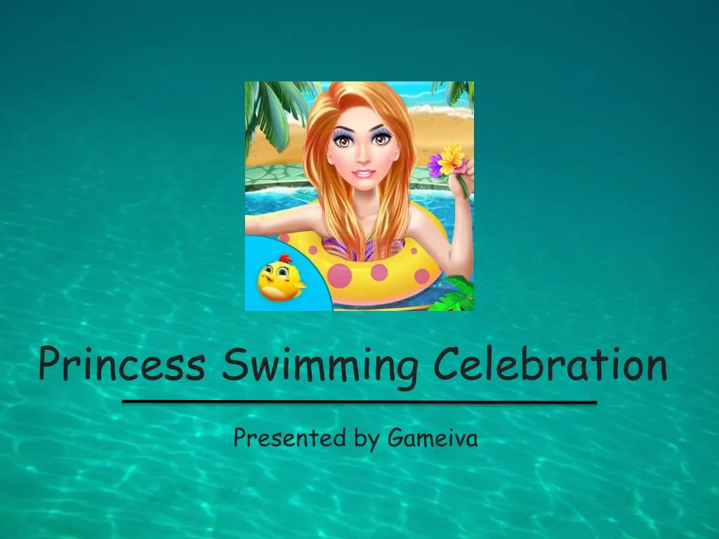 princess swimming celebration