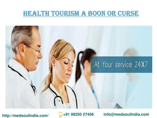 Health Tourism A Boon or Curse
