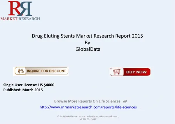 In-depth Analysis of Drug Eluting Stents Market