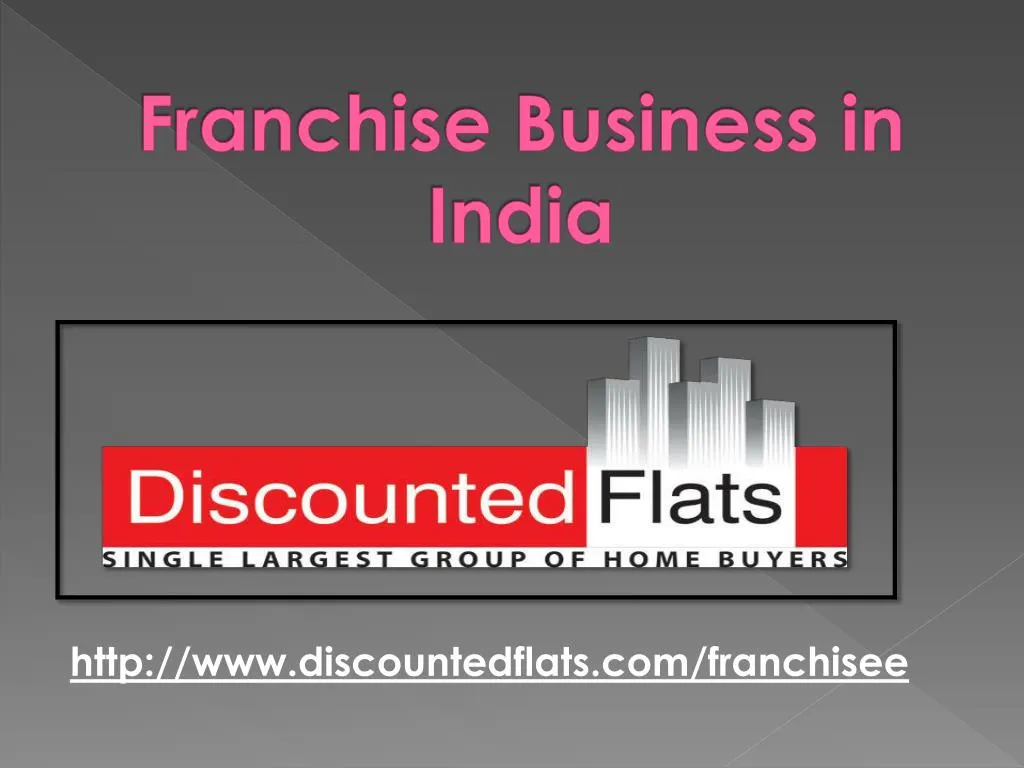franchise business in india