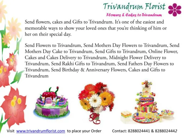 Send Flowers to Trivandrum