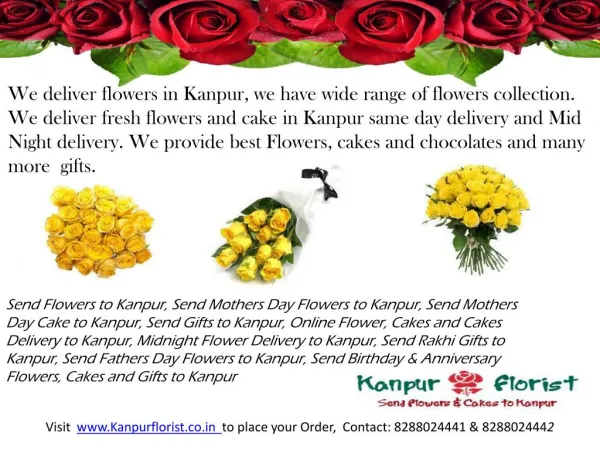 Send Mothers Day Flowers to Kanpur