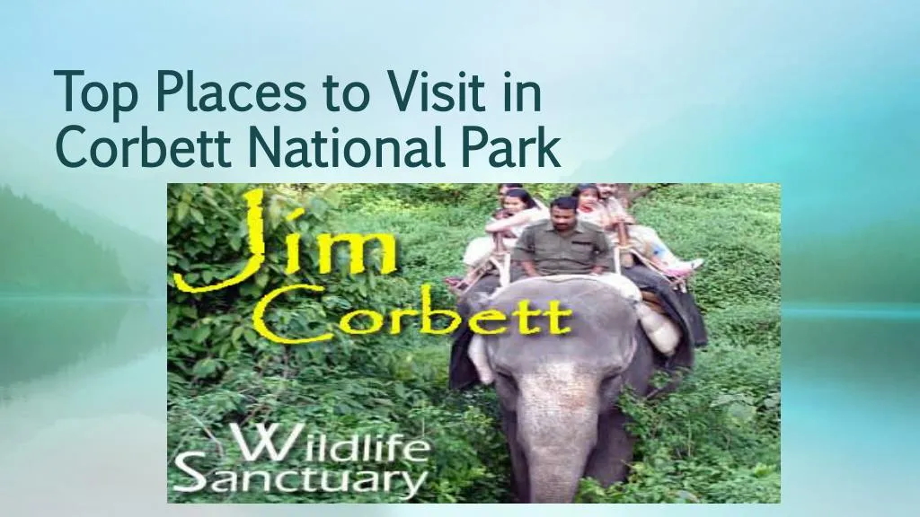 top places to visit in corbett national park
