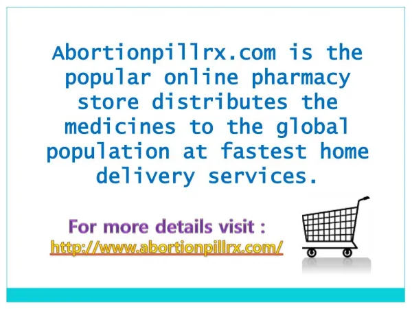 Abortion pill online buy to end the pregnancy